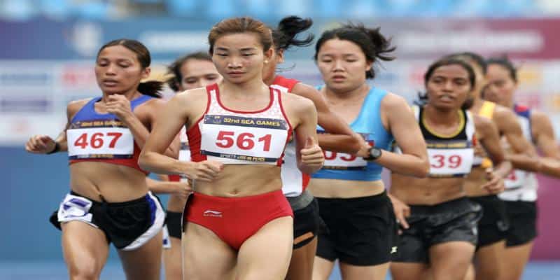 Oanh là ngôi sao sáng của điền kinh nữ Việt Nam